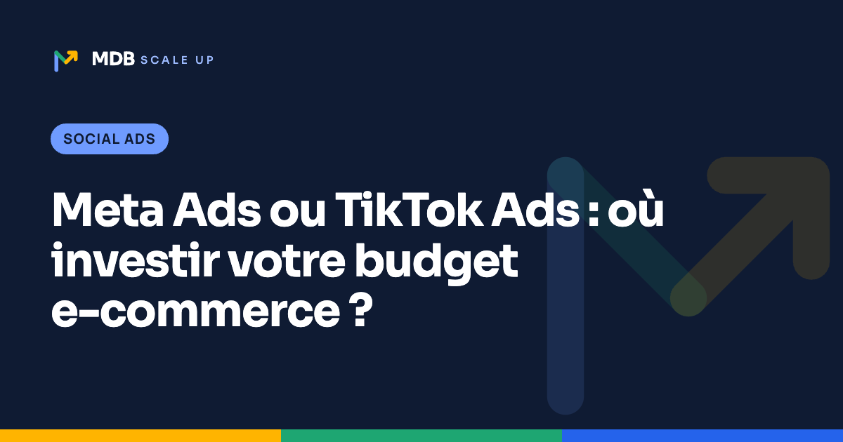 Meta Ads ou TikTok Ads : où investir votre budget e-commerce ?